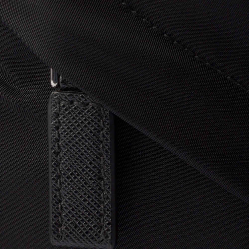 Re-Nylon and Saffiano leather backpack