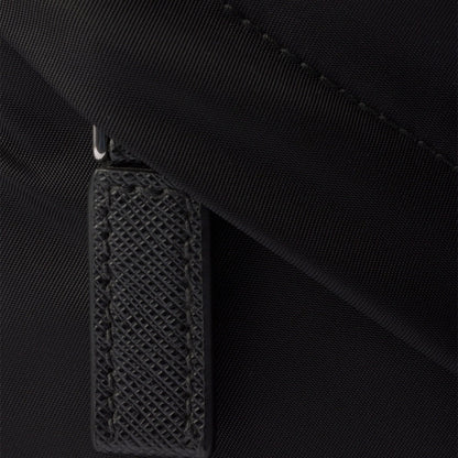 Re-Nylon and Saffiano leather backpack