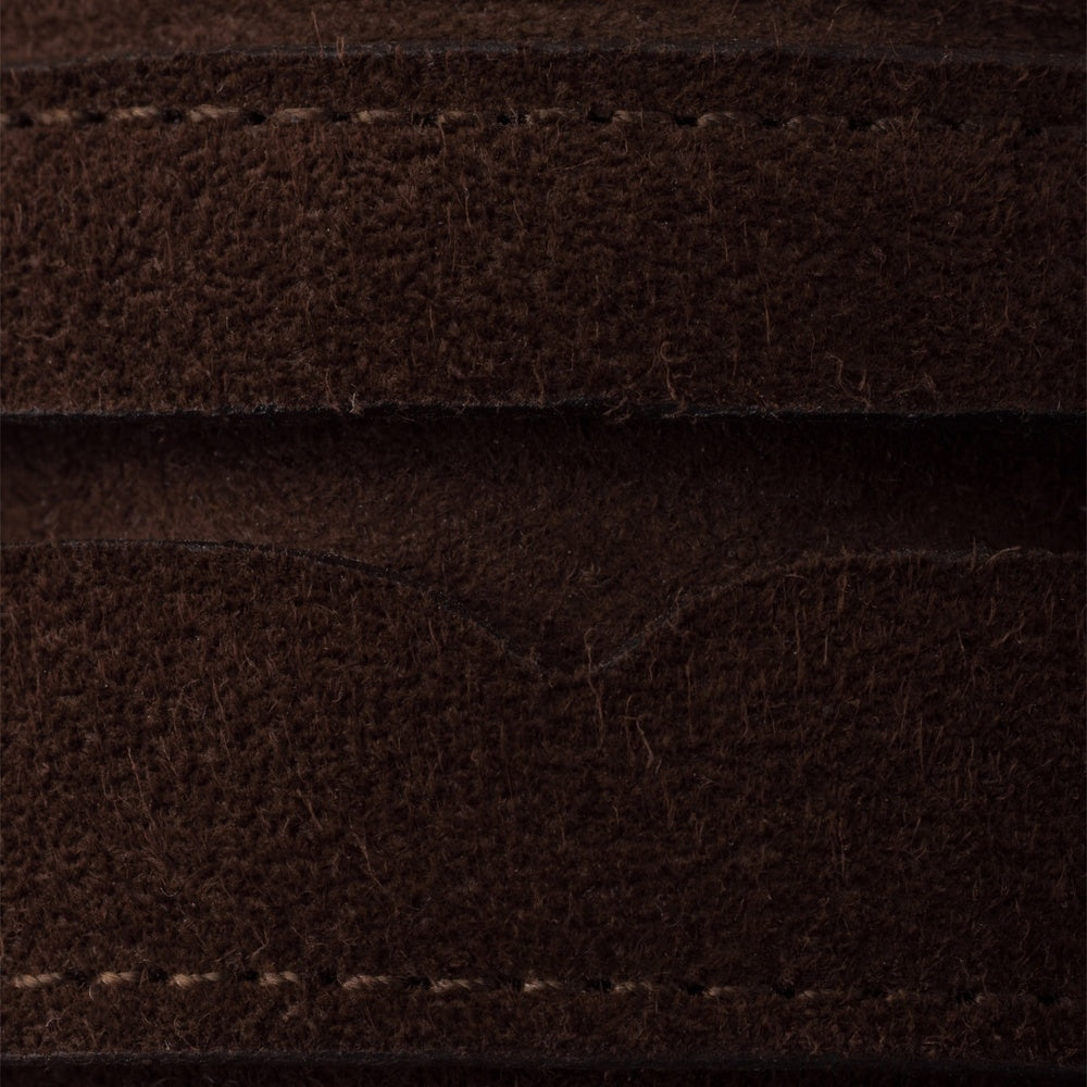 Shuffle antiqued suede loafers