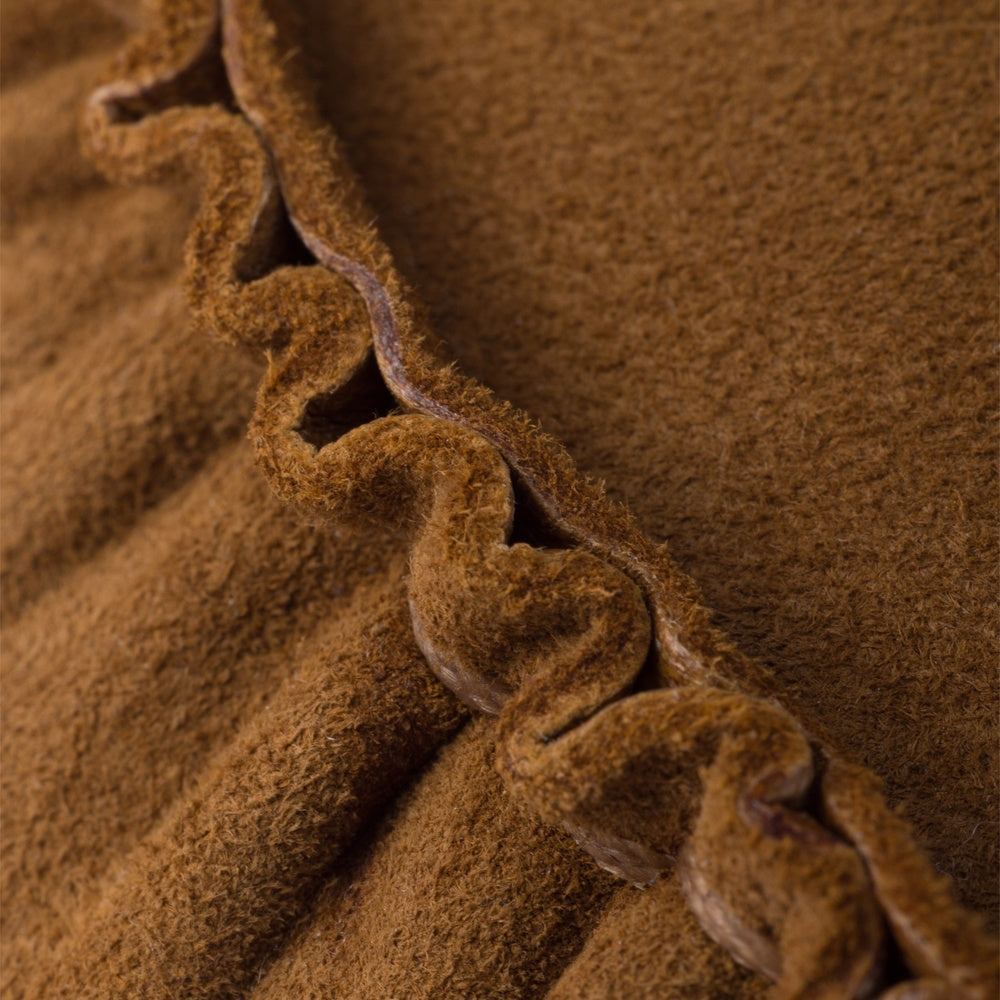 Suede ballerinas