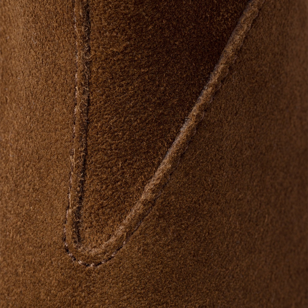 Suede booties