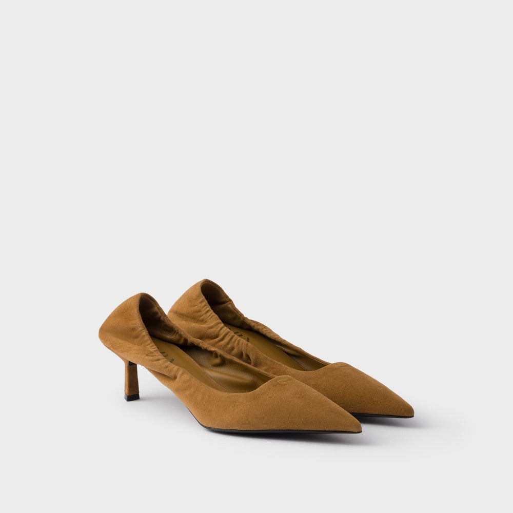 Suede pumps