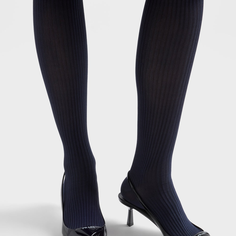 Patent leather slingback pumps