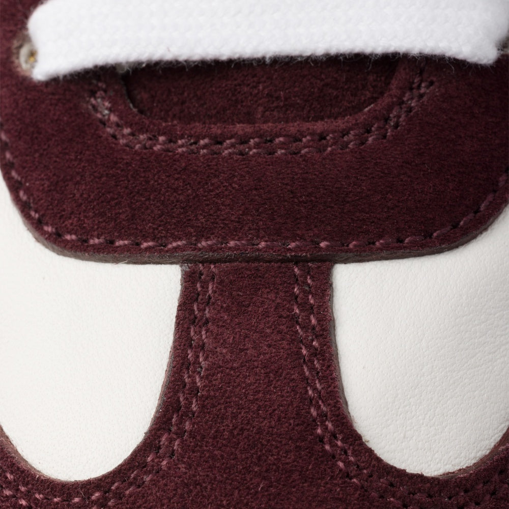Nappa leather and suede sneakers