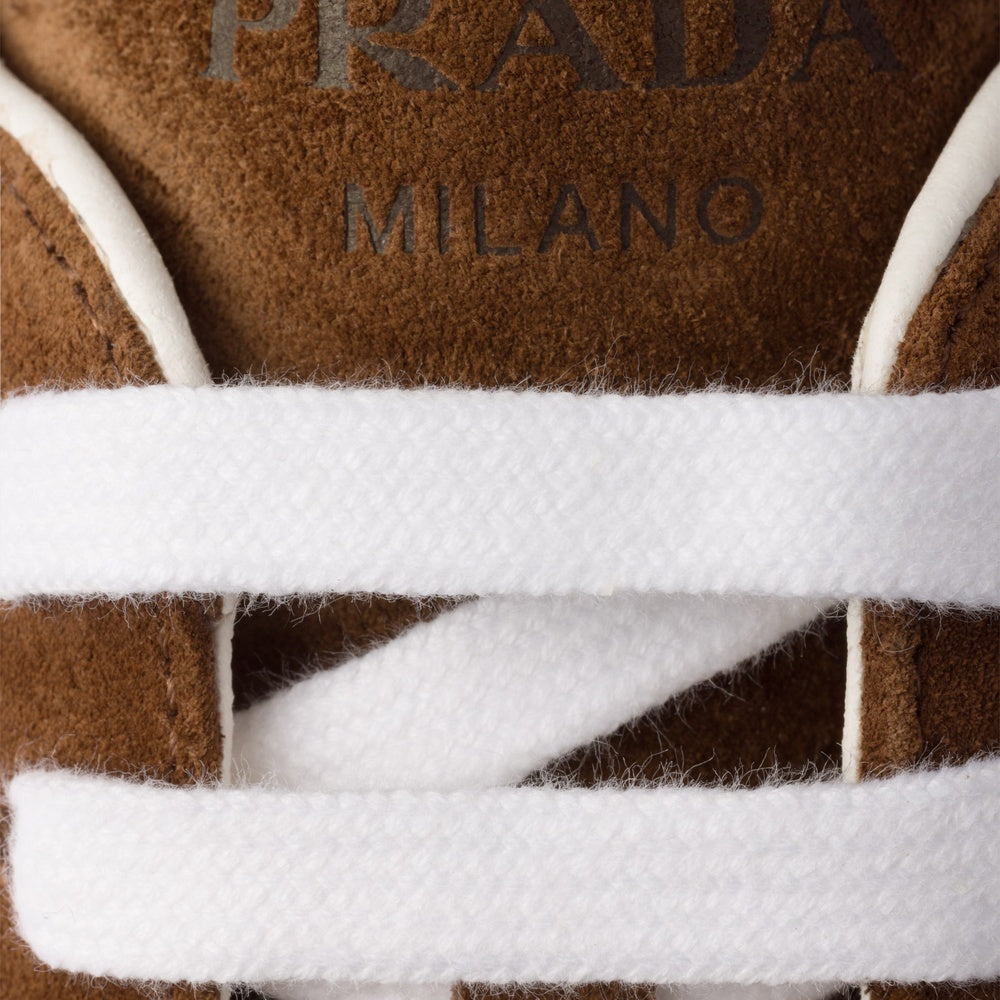 Suede sneakers