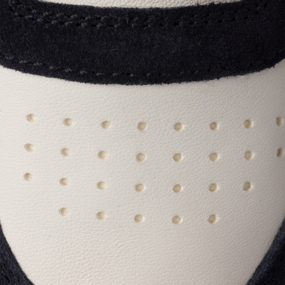 Downtown Bold nappa leather and suede sneakers