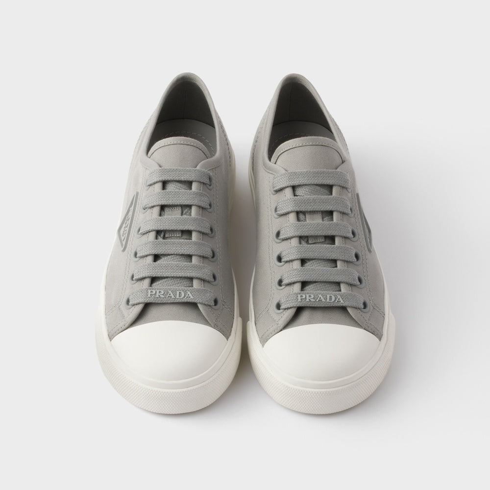 Cotton gabardine sneakers