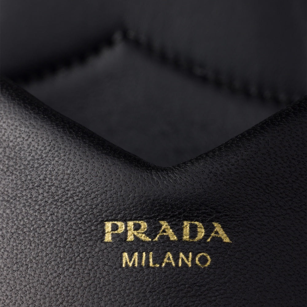 Padded nappa leather sandals