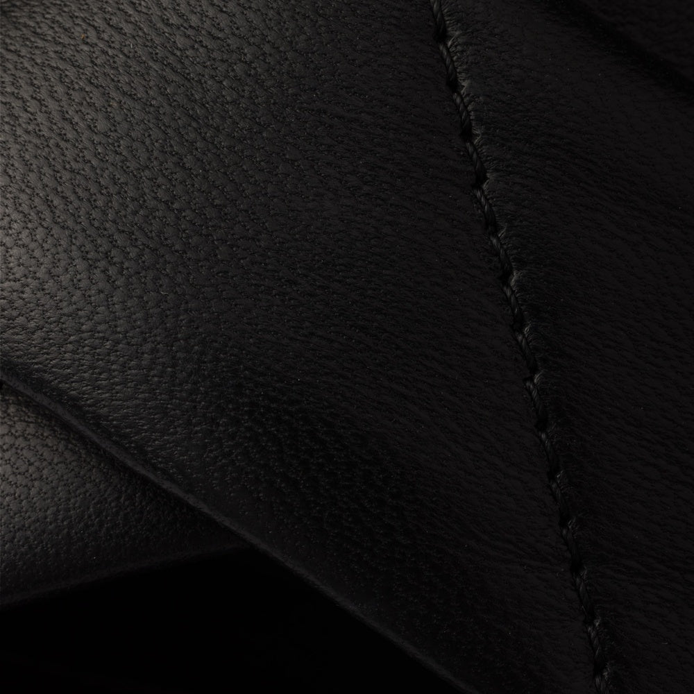 Quilted nappa leather platform sandals
