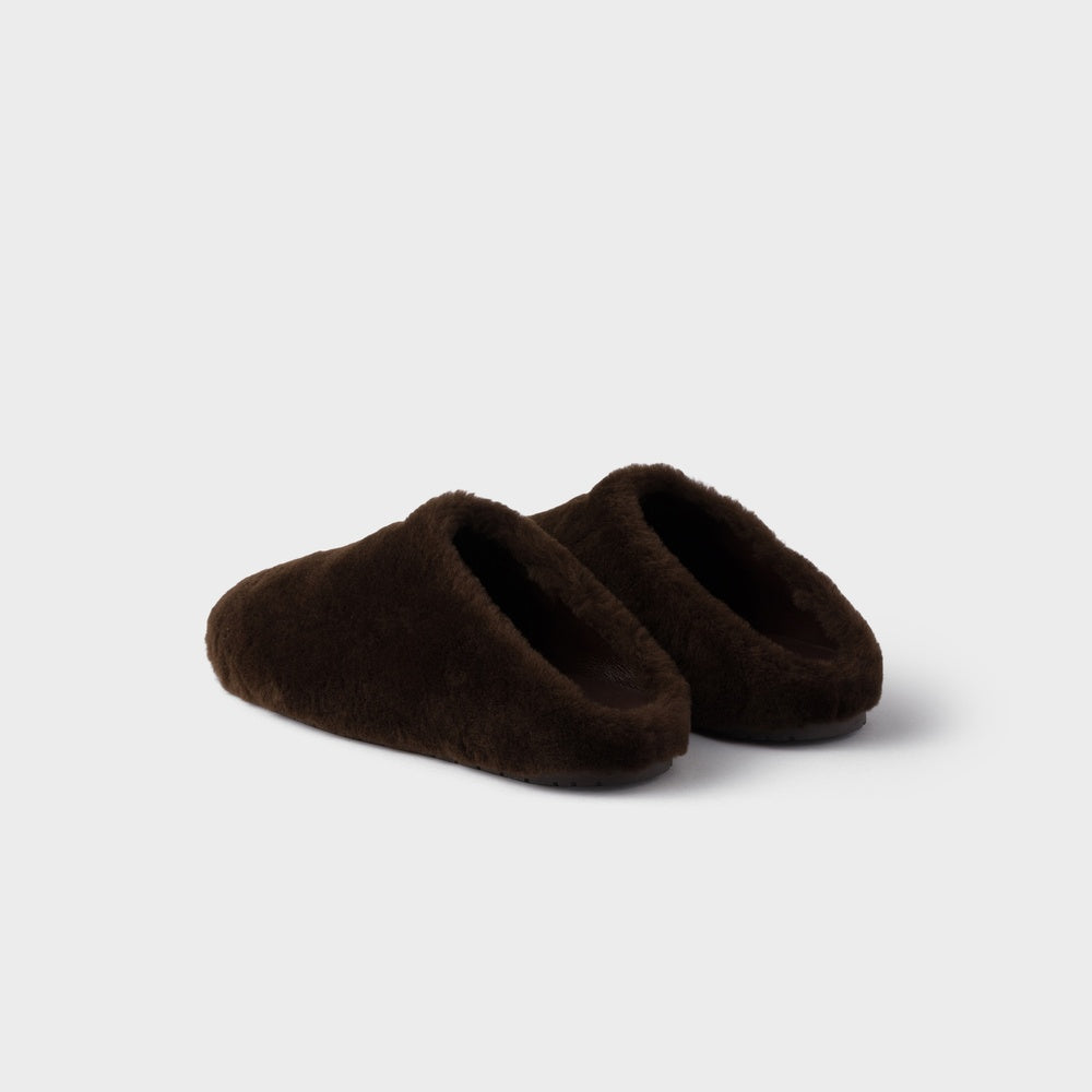 Shearling mules
