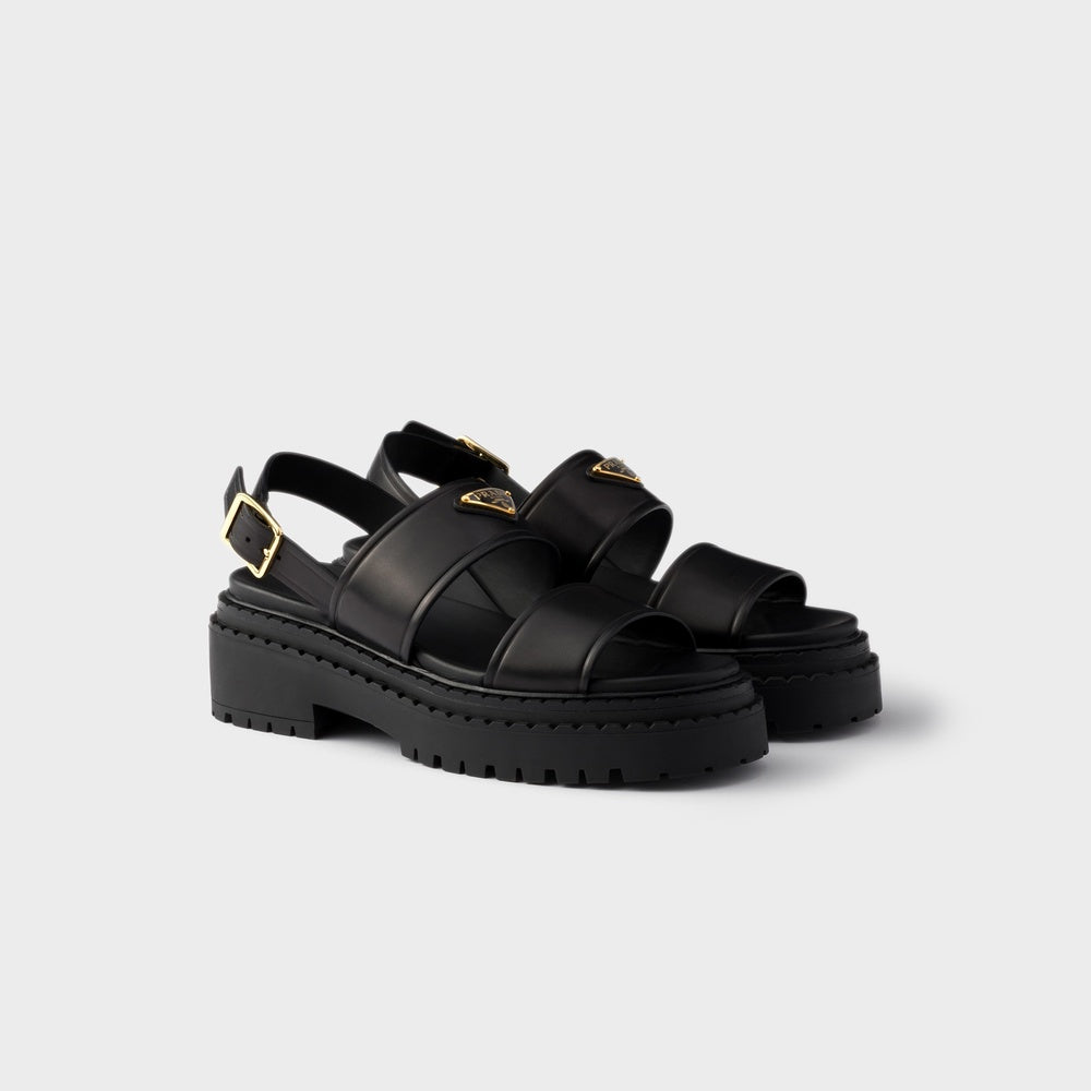 Leather sandals