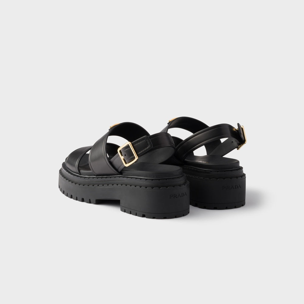 Leather sandals