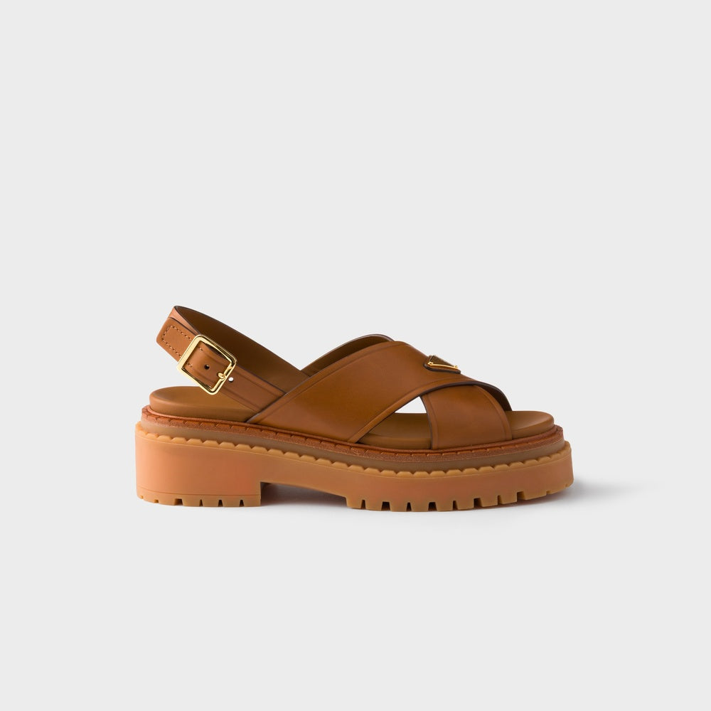 Leather sandals