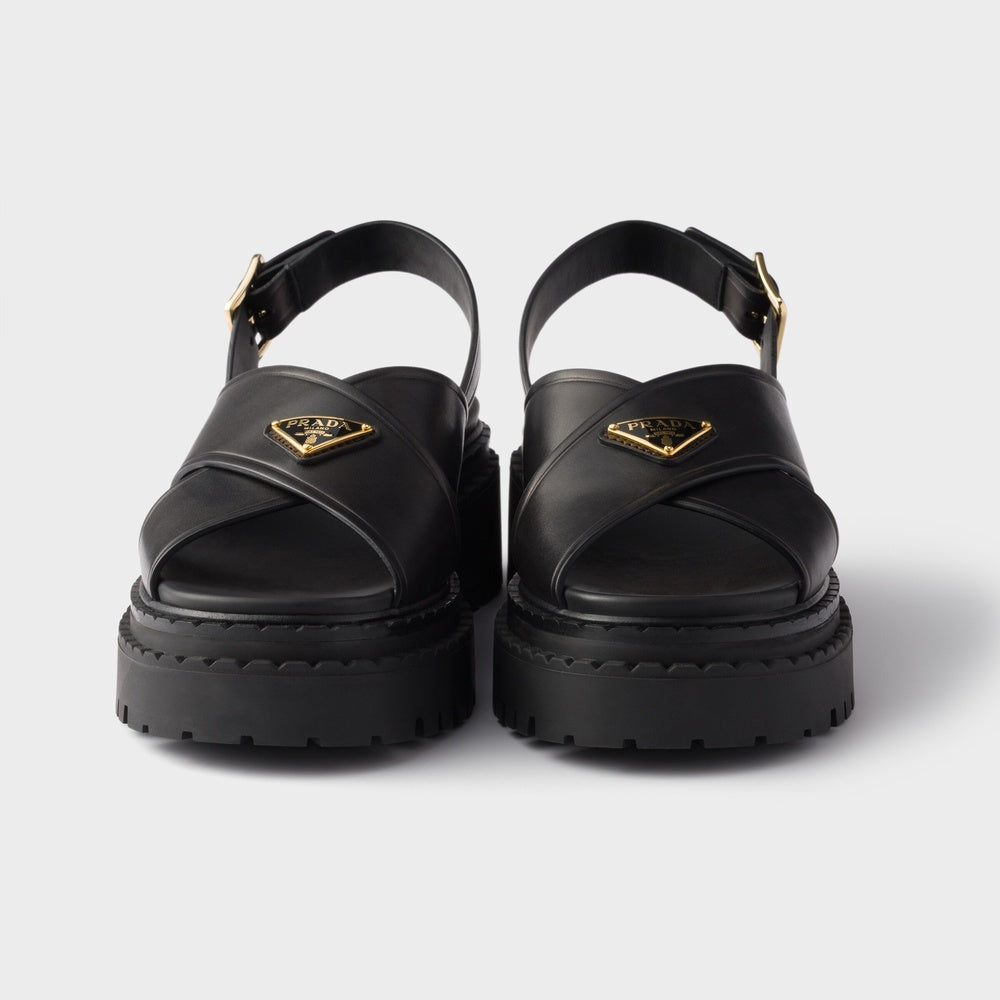 Leather sandals