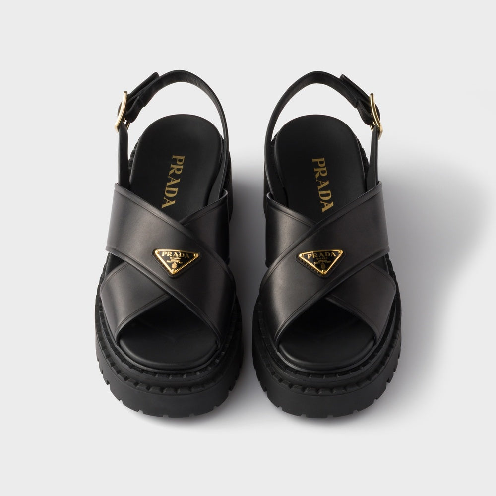 Leather sandals