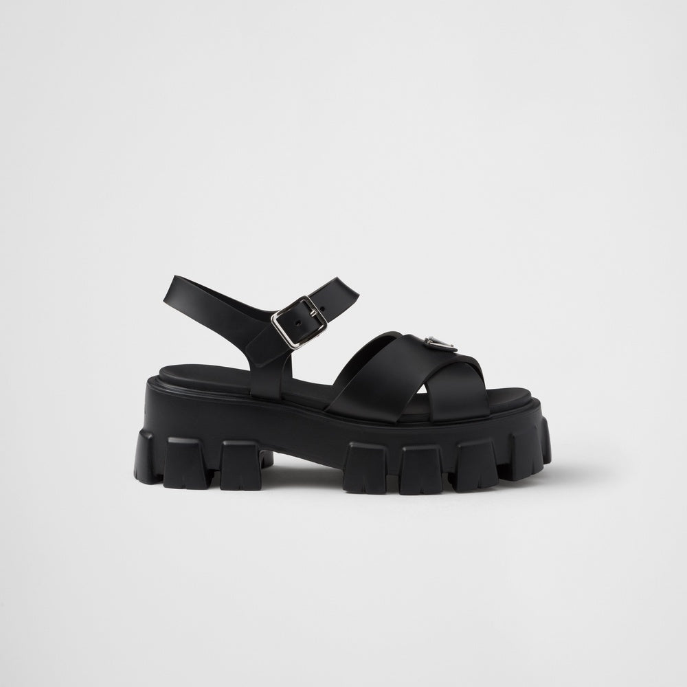 Monolith rubber sandals