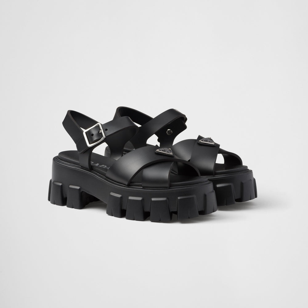 Monolith rubber sandals