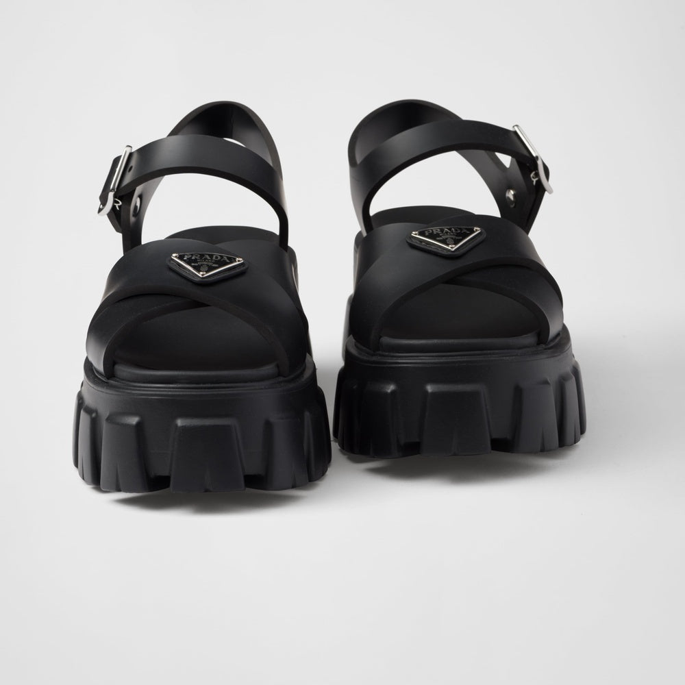 Monolith rubber sandals