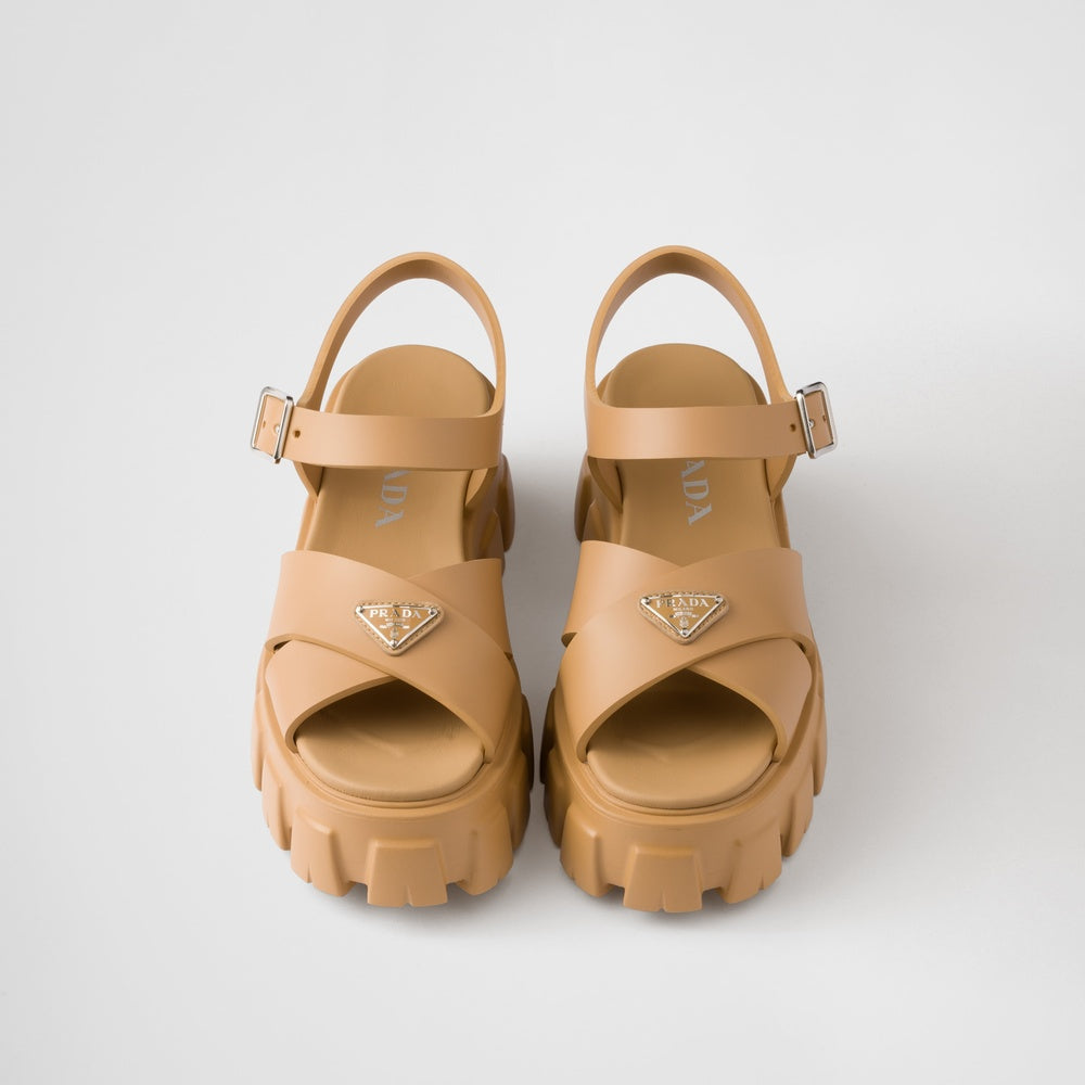 Monolith rubber sandals