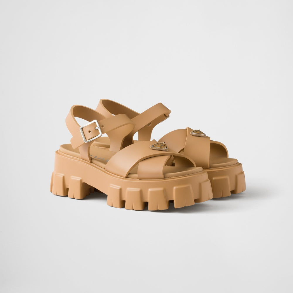 Monolith rubber sandals