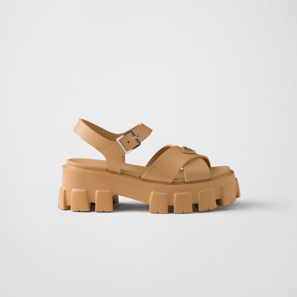 Monolith rubber sandals