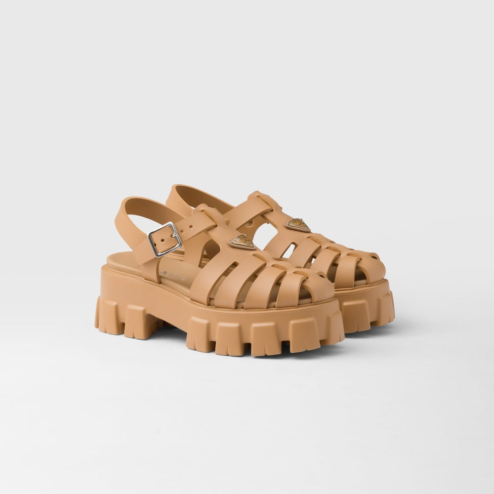 Rubber Monolith sandals