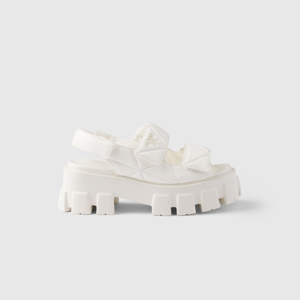 Monolith nappa leather sandals
