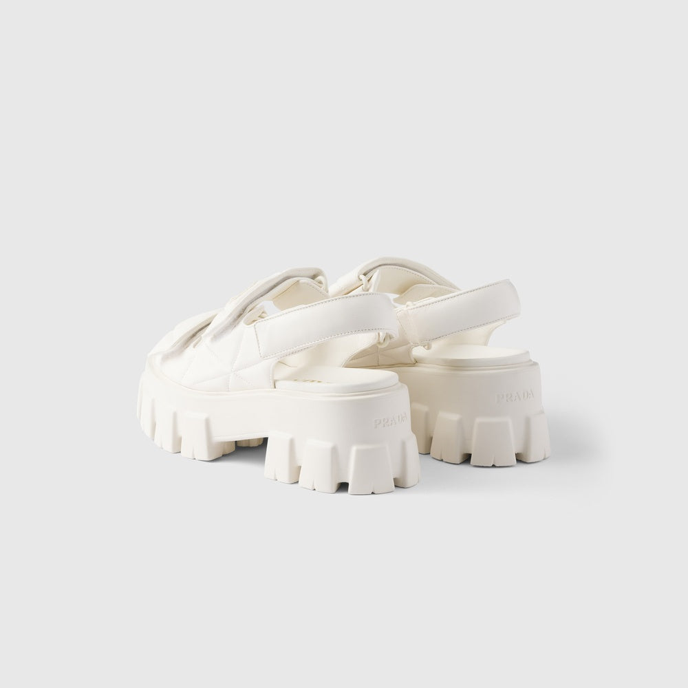 Monolith nappa leather sandals