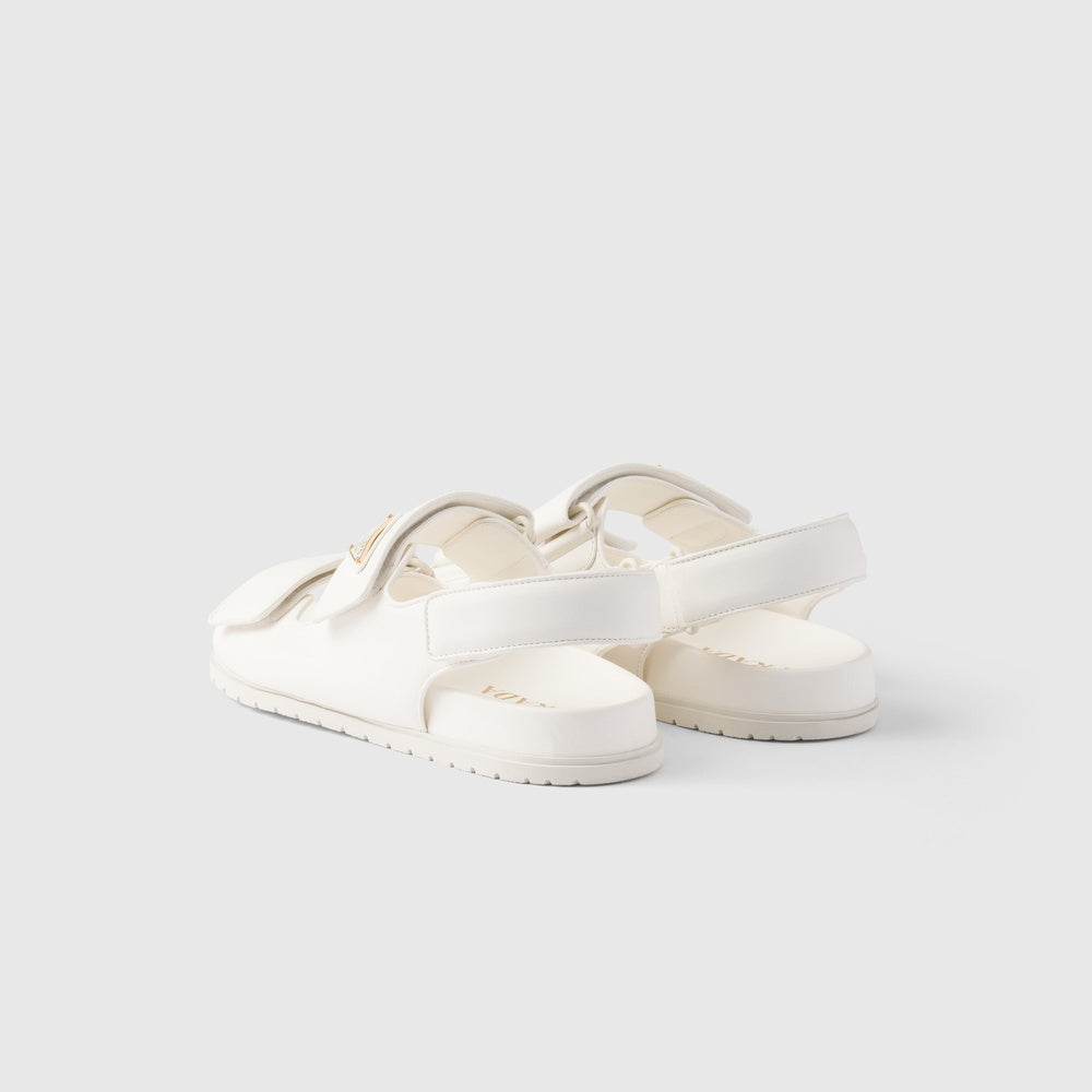 Nappa leather sandals