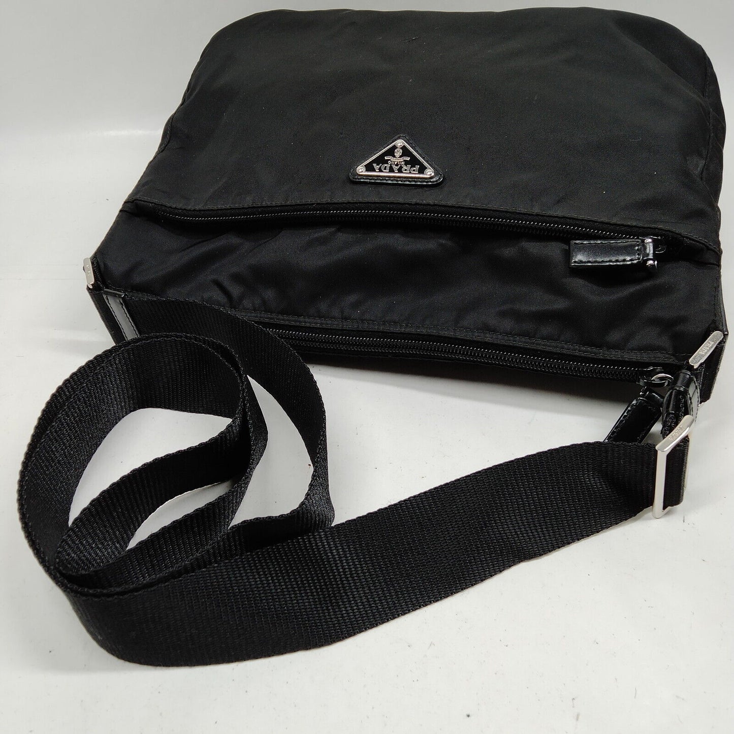 Prada Black Nylon Crossbody Bag