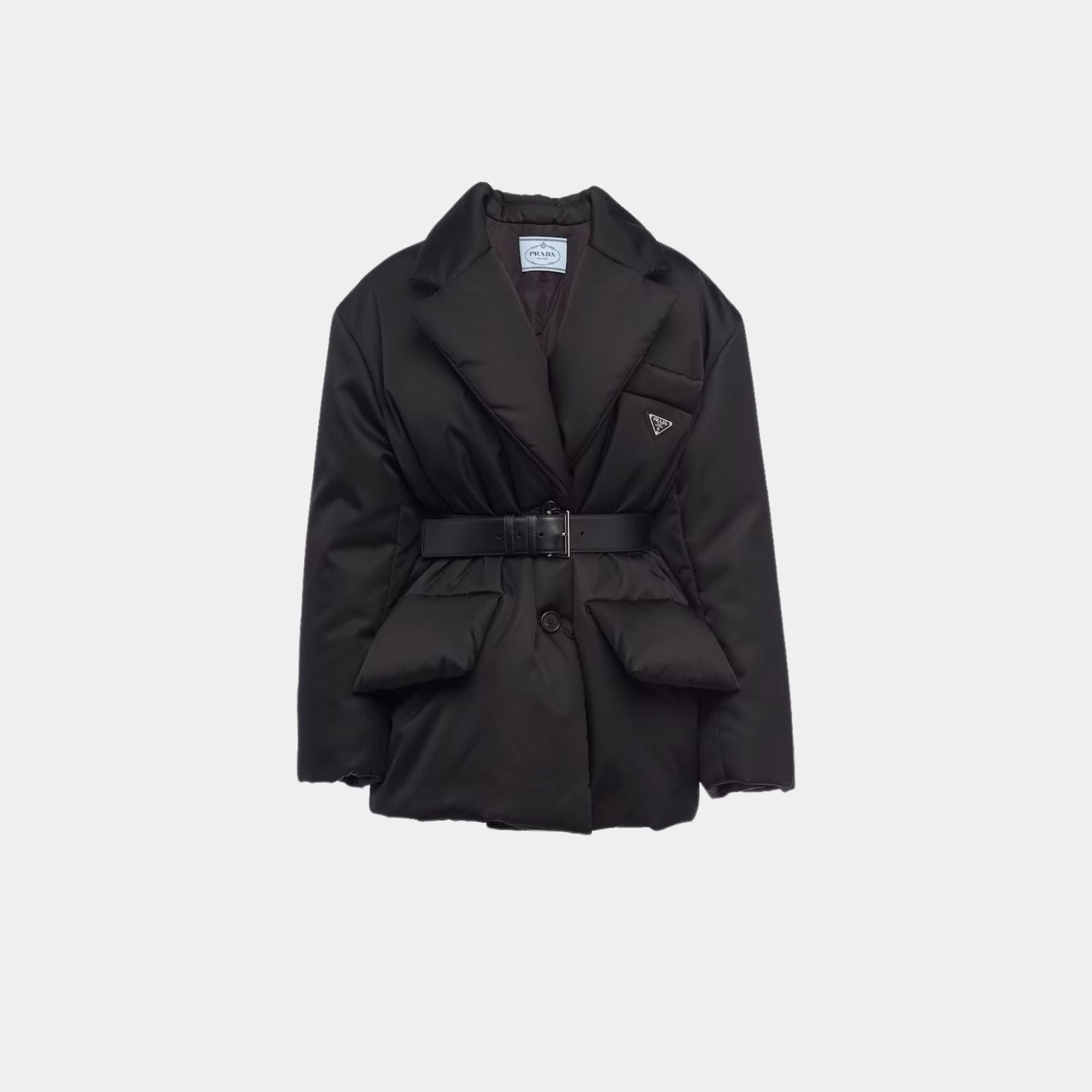 Black Re-Nylon Down Jacket