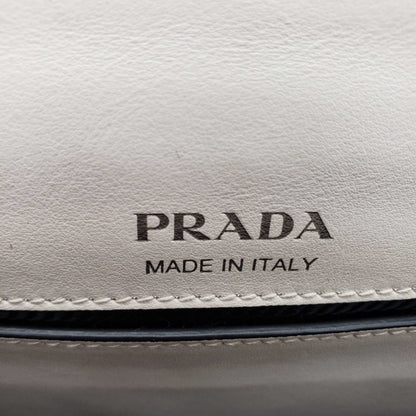 Prada Cahier White Shoulder and Crossbody Bag