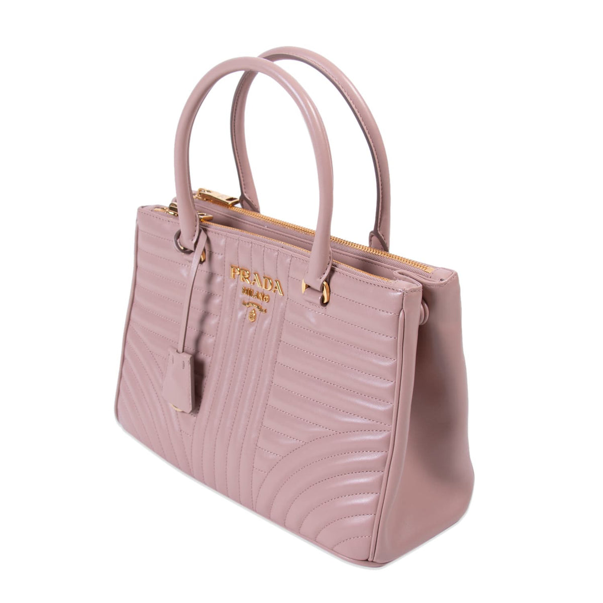 Prada Soft Calf Diagramme Shoulder Bag