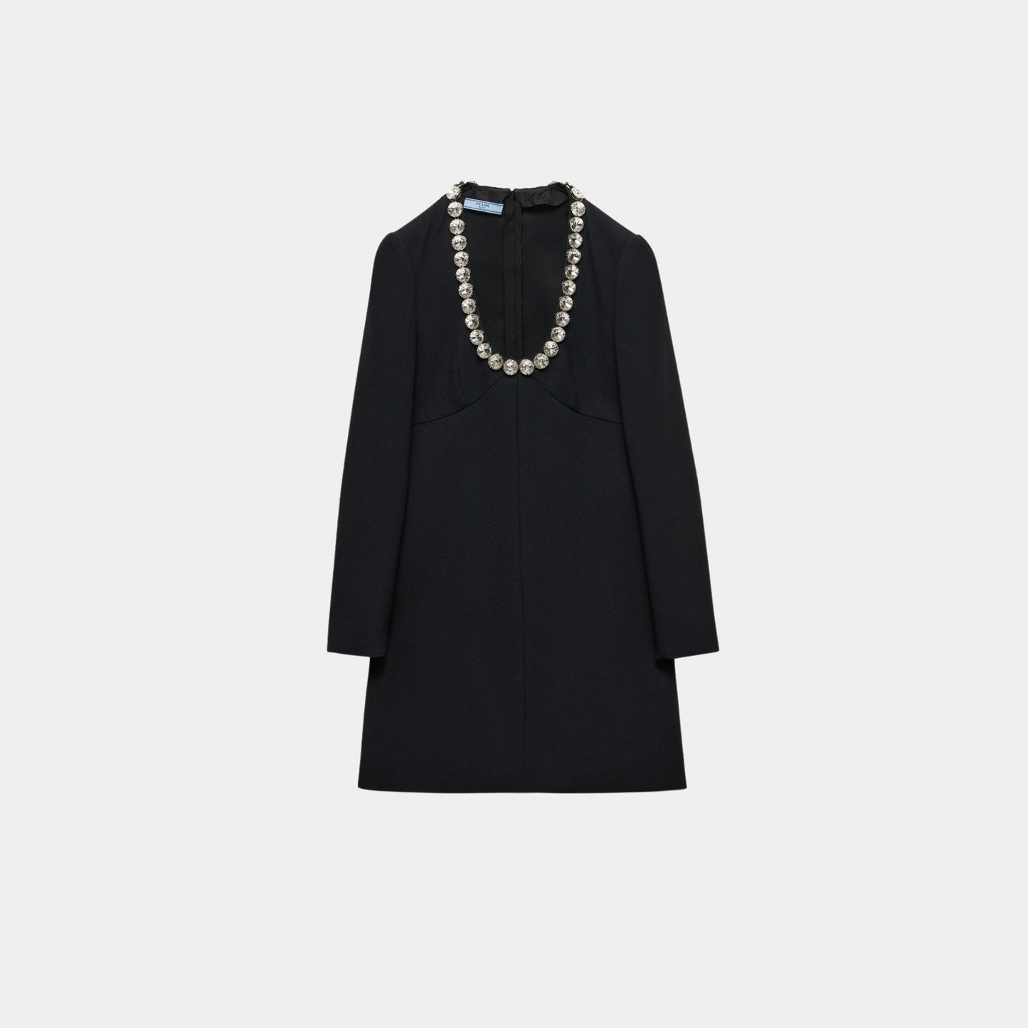 Embroidered Sablè Compact Mini Dress