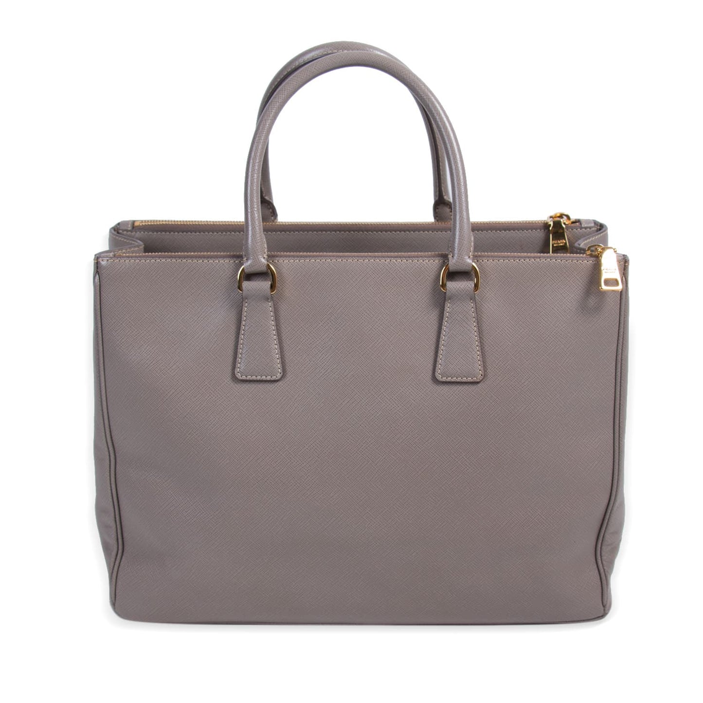 Prada Galleria Saffiano Lux Double-Zip Tote Bag