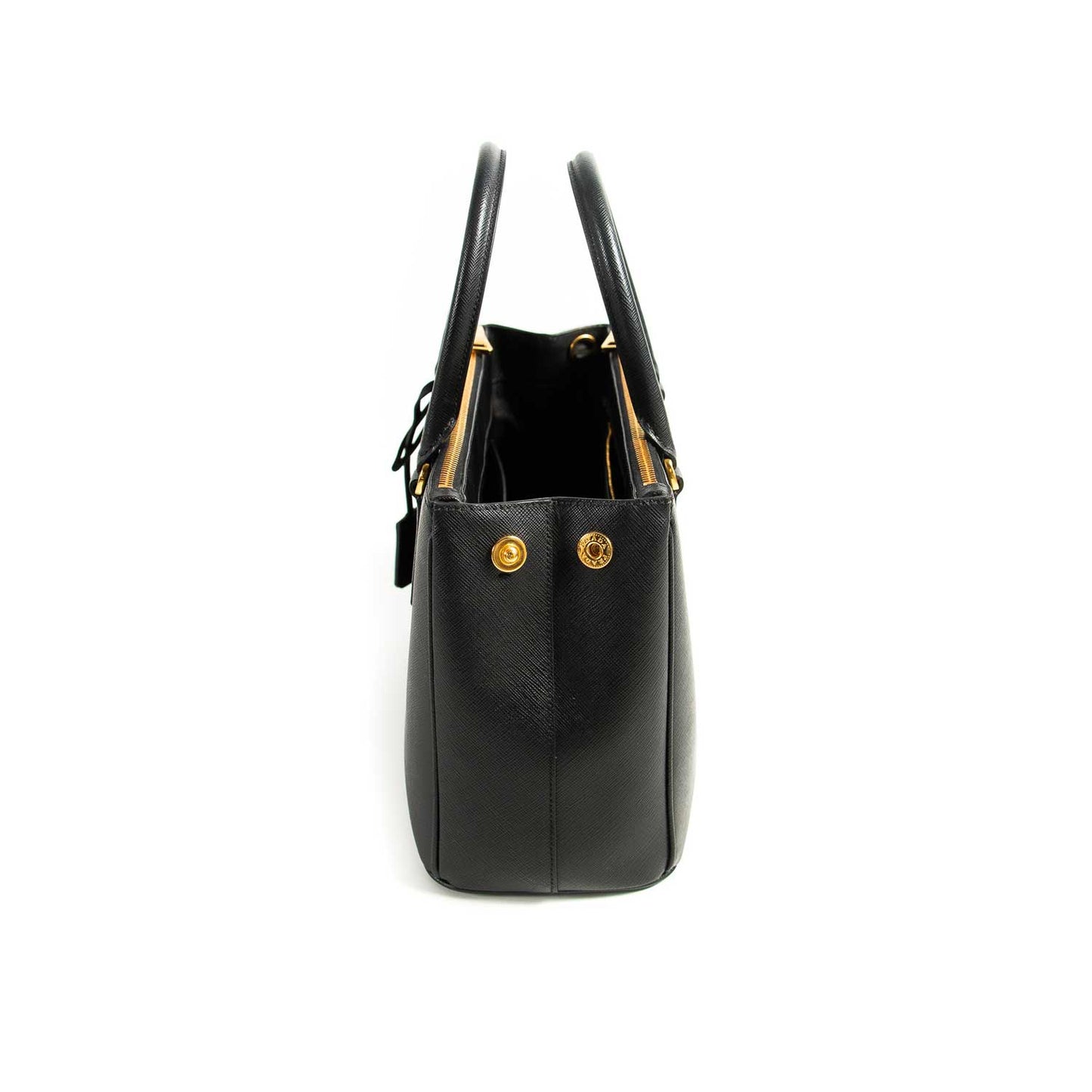 Prada Small Galleria Saffiano Double Zip Tote Bag
