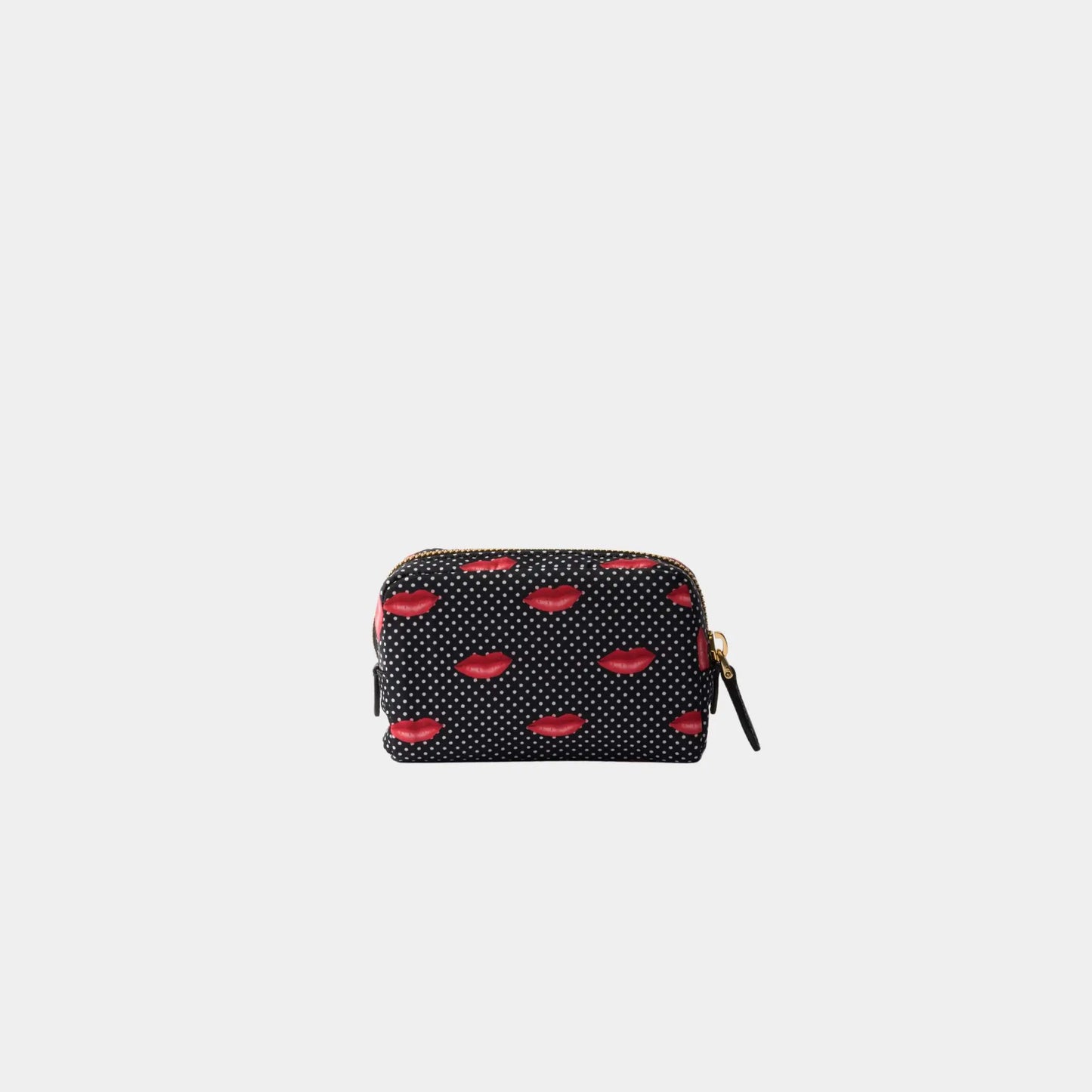 Lipstick Printed Re-Nylon pouch