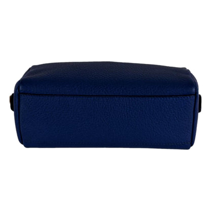 Prada Contenitore Baltico Navy Blue Vitello Daino Vanity Case