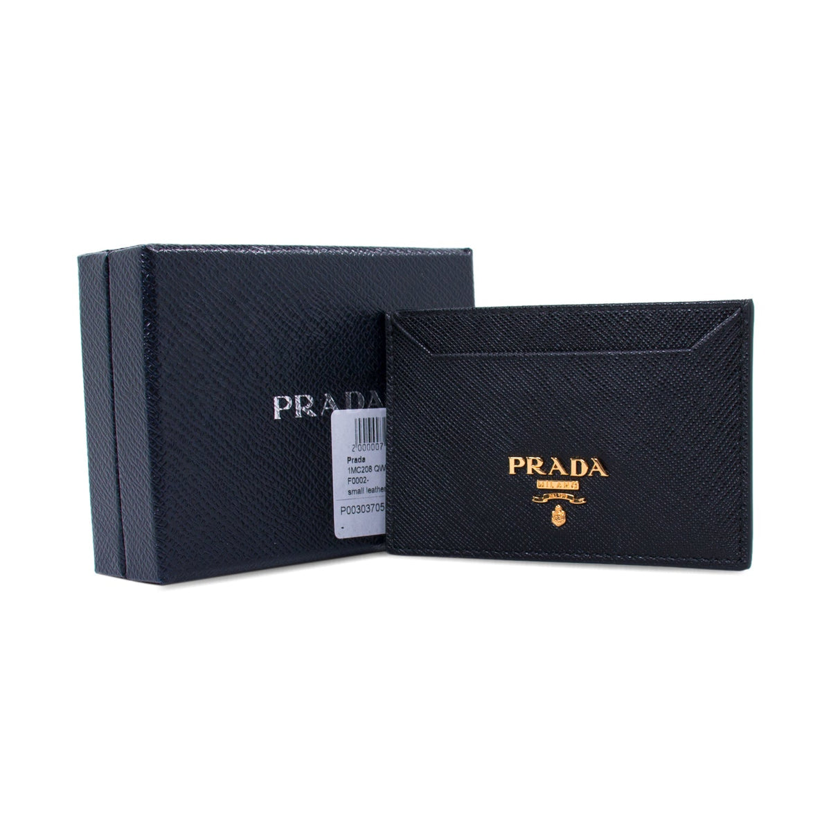 Prada Saffiano Leather Card Holder