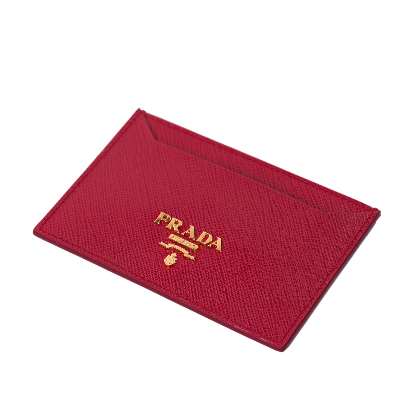 Prada Saffiano Leather Card Holder
