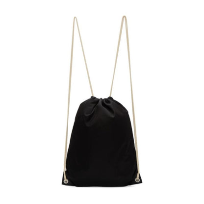 Prada Zaino Black Tessuto Nylon Drawstring Backpack