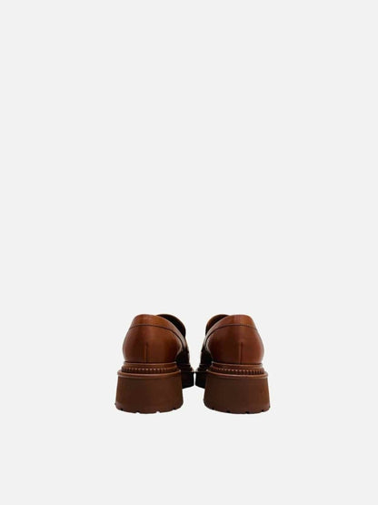 CHANEL 2023/2024 Brown Quilted Size EU 37.5 Moccasins