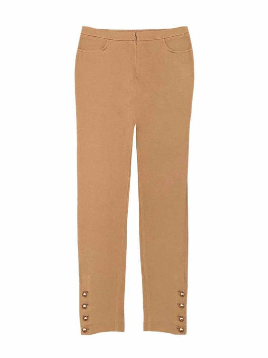 CHANEL Beige Size US 6 Pants