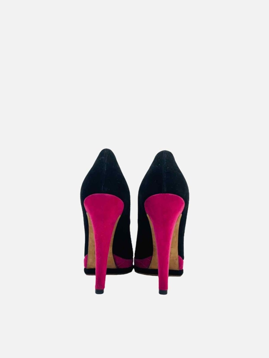 CHANEL Black w/ Pink Size EU 41 Pumps