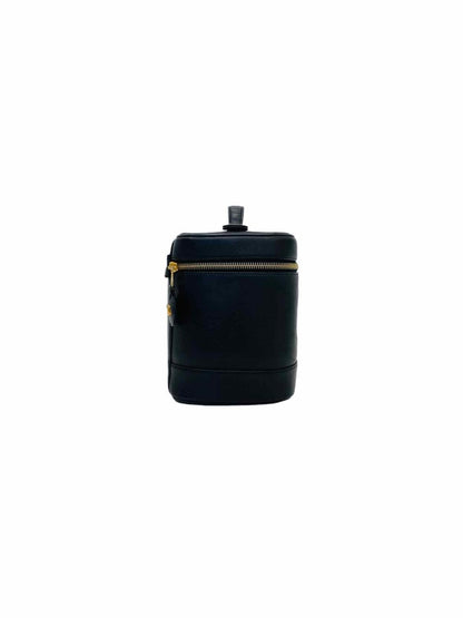 CHANEL CC Logo Black Vanity Case