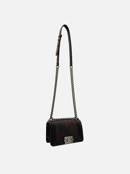 CHANEL Limited Edition Burgundy Shoulder Bag
