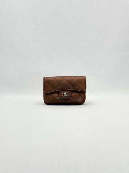 CHANEL Matelasse Bronze Compact Wallet