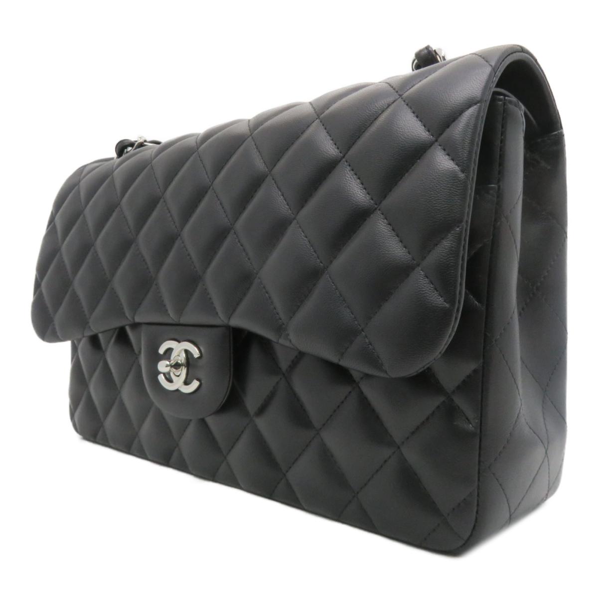 Chanel Large Classic Caviar Black bag