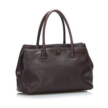 Chanel Executive Cerf Caviar Leather Tote Bag