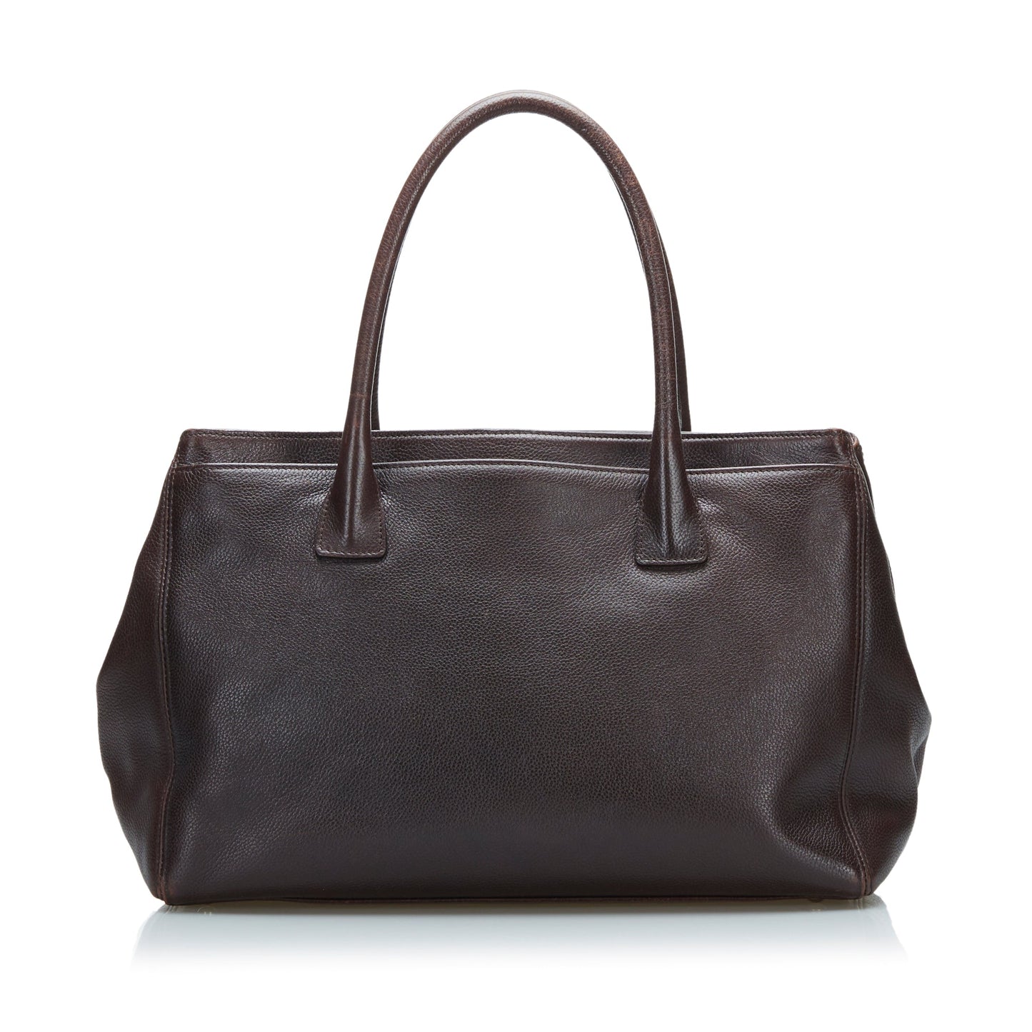 Chanel Executive Cerf Caviar Leather Tote Bag